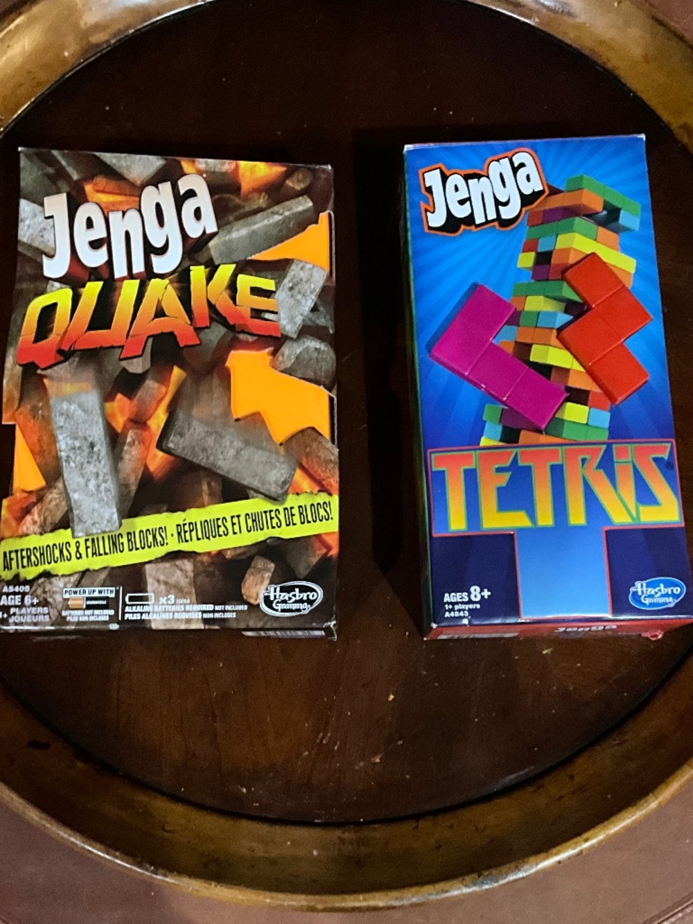 Jenga Quake and Jenga Tetris